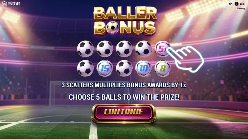 Trophy Spins World Cup 26 - skrini kuu yenye gridi na kombe