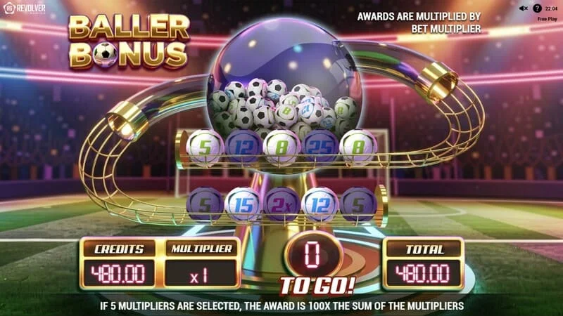 Trophy Spins World Cup 26 - kuanzishwa kwa raundi ya Baller Bonus